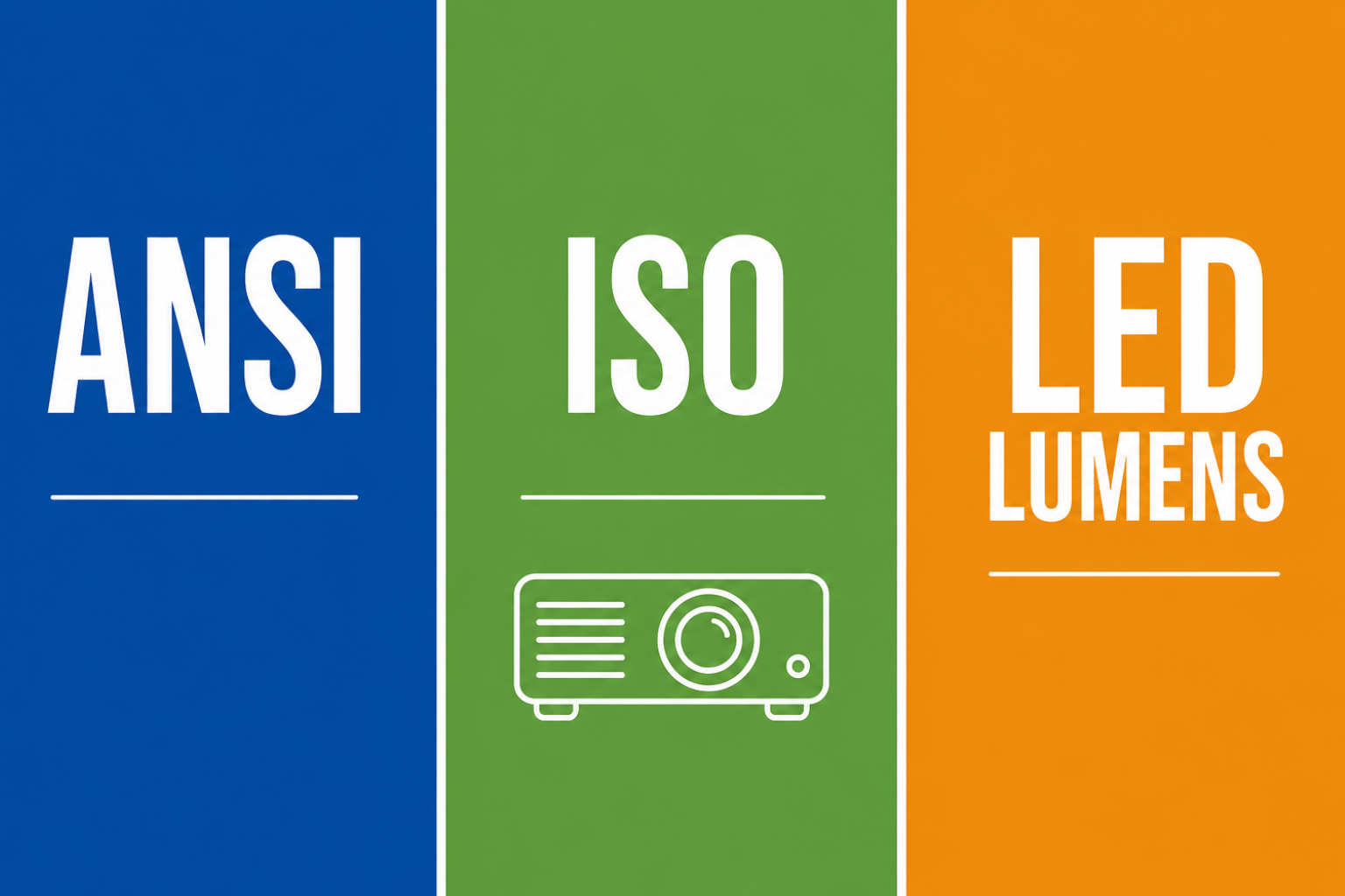 ANSI vs. ISO vs. LED Lumens: Real-World Conversion Guide