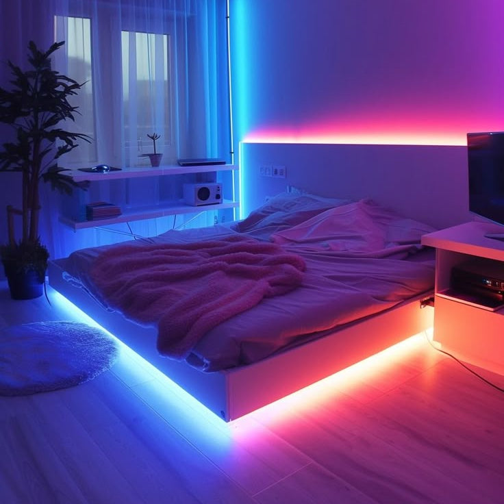 USB LED Light Strips RGB, Smart Control, 15m Lengths listing image 2