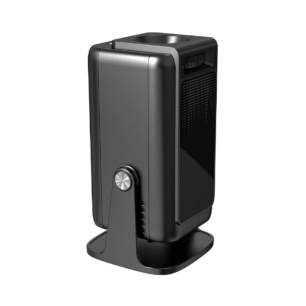 The Spotlight Projector Pro MAX Full HD Home Theatre Projector by The Projection Room features a sleek, modern rectangular design with rounded edges and a sturdy base, showcased against a plain white background.