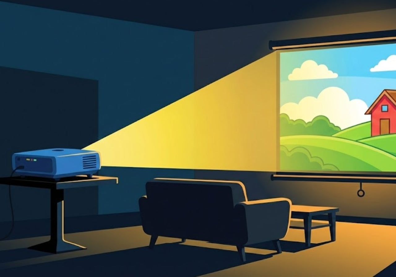 What are lumens in a projector?