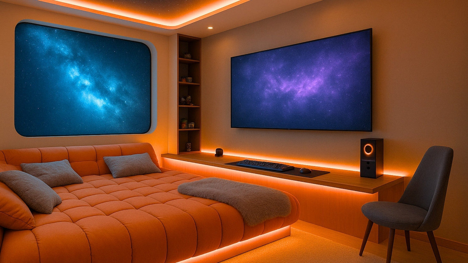 How to turn your bedroom into a cozy cinema - The Projection Room
