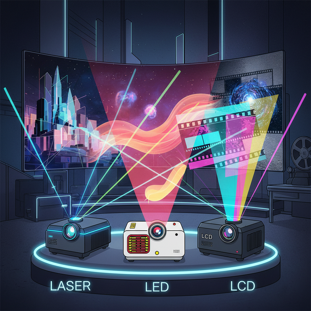 Laser vs LED vs LCD projector what’s actually worth it?