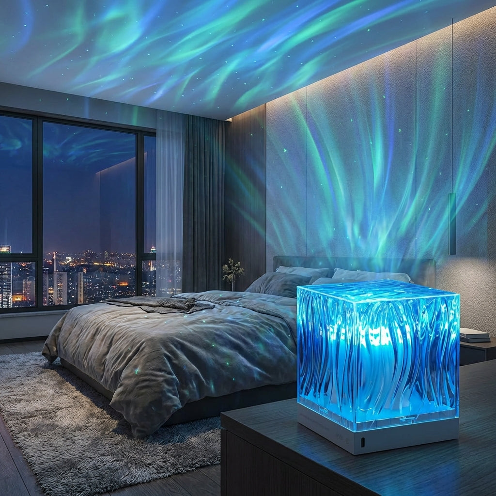 Ocean Wave Aurora Projector Lamp