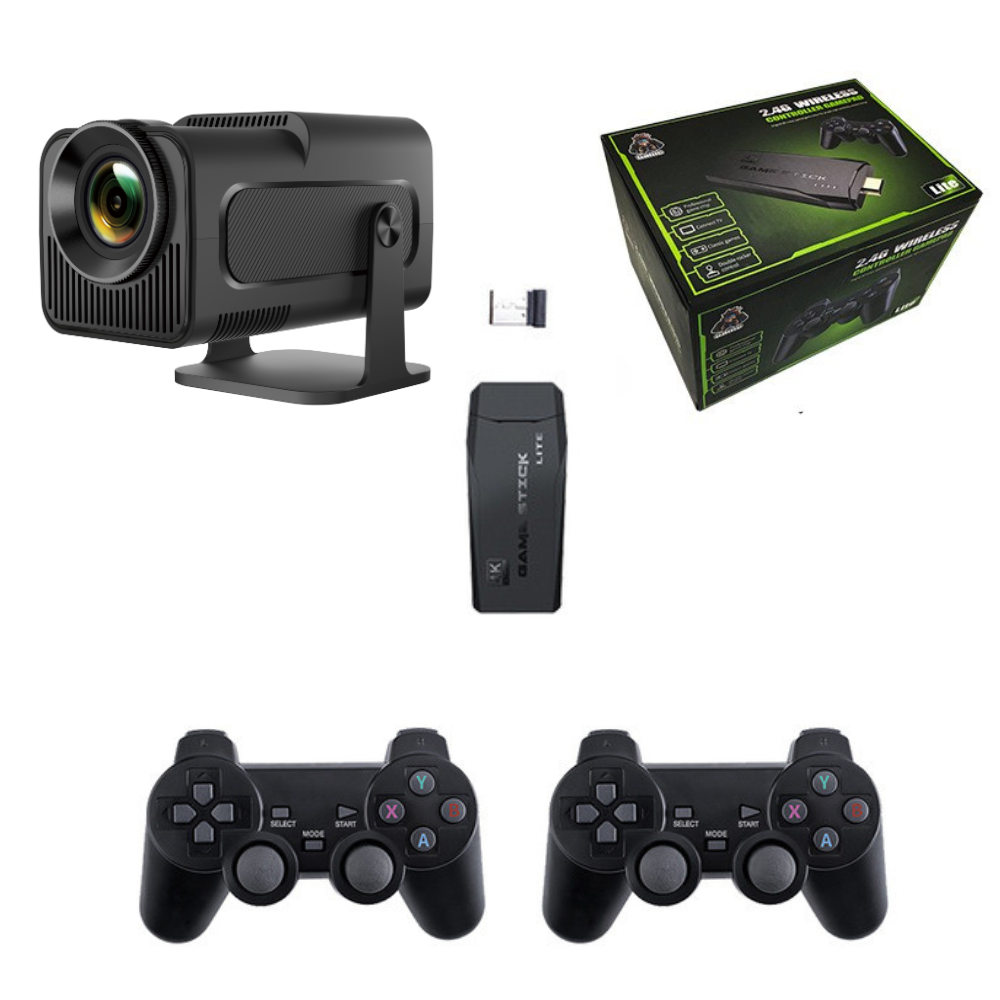 The Spotlight Projector Pro + Game Stick Bundle