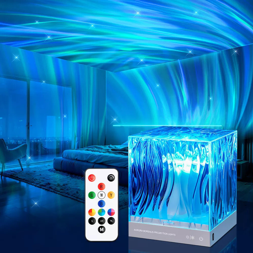 Ocean Wave Aurora Projector Lamp