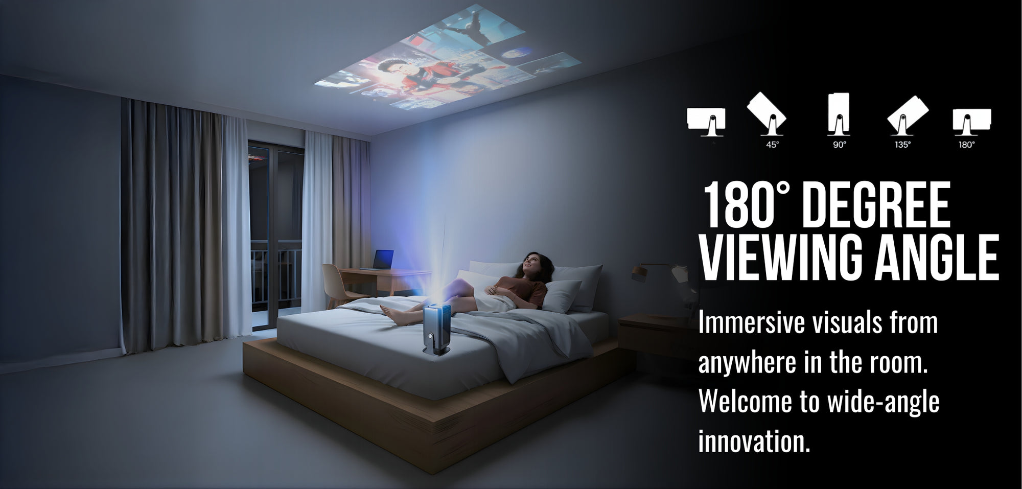 The Spotlight Projector Pro MAX | Full HD Home Theatre Projector